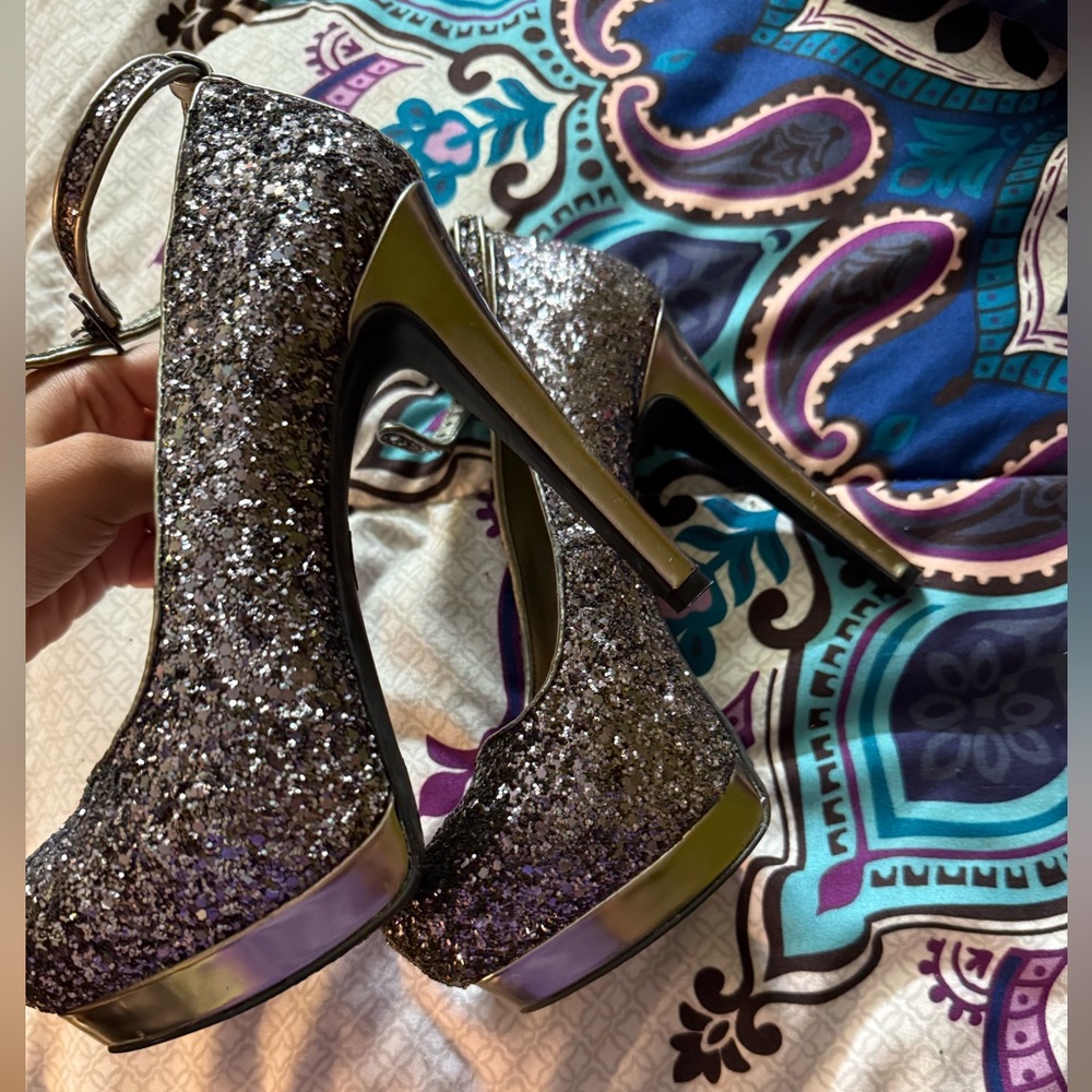 Glitter High Heels